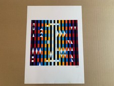 Yaacov Agam - Serigrafia firmata a mano edizione limitata 122/250