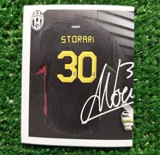 FIGURINA FOOTPRINT 2011/12 JUVENTUS n°160 STORARI AUTOGRAFO CALCIO 2012 ⚽️