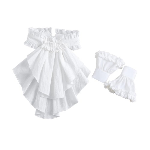 Set polsini jabot - a, strati