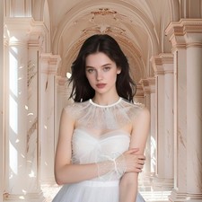 3PZ/SET Sciarpa in pizzo da