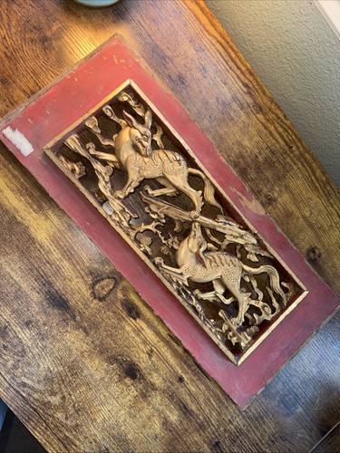 Antico pannello legno