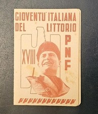 TESSERA Gioventù ITALIANA DEL