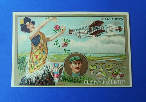 Cartolina aviazione aviatore - cartolina,