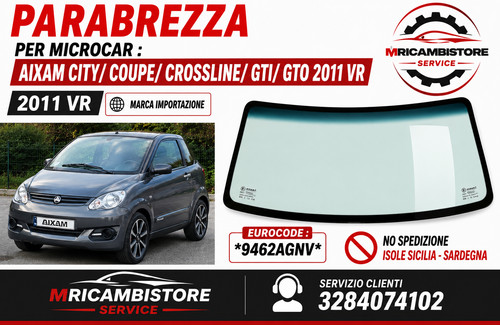 7ap107v parabrezza per pb - parabrezza,