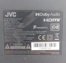 JVC Lt-40ca790 Android TV 40"