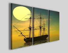 Quadri veliero Old ship sail