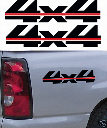 Adesivi auto 4x4 2 - auto,