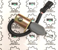 Elettrostop Spegni Motore OFF Solenoide Fiat Hitachi EX215 EX235 FL175 FR160.2