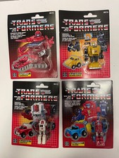 Hasbro Set 4 Transformers G1 Mini Autobot ristampe con personaggio Bumblebee nuovo