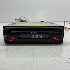 Sony CDX-S2000 Sintonizzatore Audio Auto Deck 1DIN Lettore CD AM FM Stereo Nero Testato