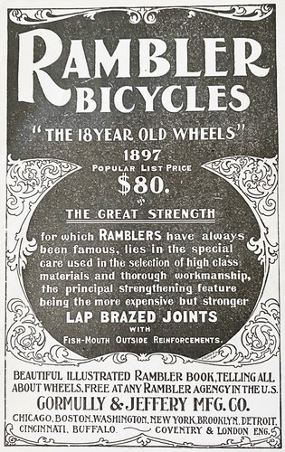 1897 rambler bicycles - 1897,