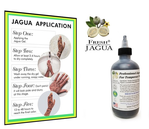 Fresh jagua tattoo gel - jagua®,