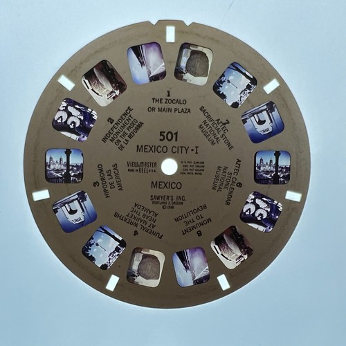 Vintage view master slide reel - slide,