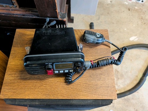 Radio vhf marina uniden - radio,