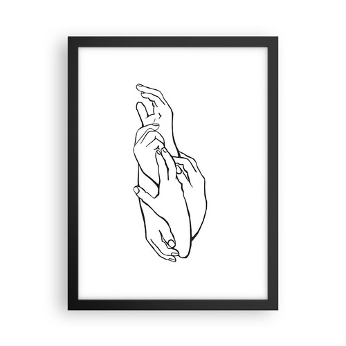 Poster 30x40cm mani linea - poster,