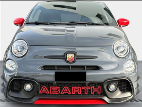Scritta abarth per griglia - scritta,