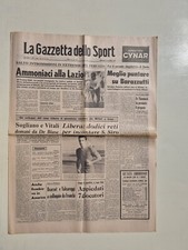 GAZZETTA DELLO SPORT 18 GIUGNO 1975 BARAZZUTTI - AMMONIACI ALLA LAZIO - EUSEBIO