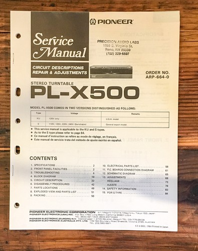 Pioneer x500 - pioneer, pl-x500