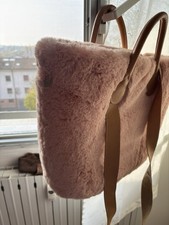 Borsa Borse Shopper Shopping Obag Scocca Silicone Più Pelliccia  Grande