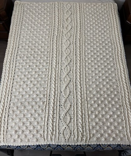 Coperta grande all uncinetto - coperta, a