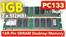 1GB (2 x 512MB) SDRAM PC133