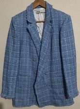 ZARA Bouclé giacca aperta