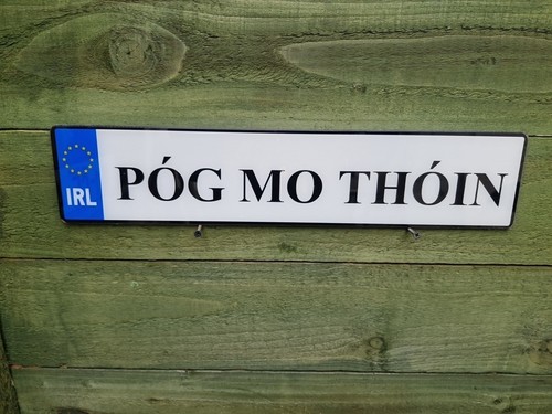Targa vanità irlandese - vanità,