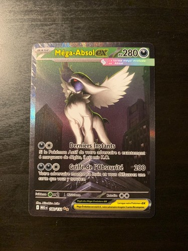 Carte pokémon mega - carte, mega-absol