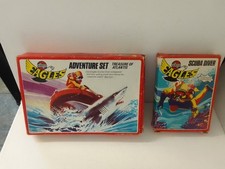 Vintage Airfix Eagles Treasure Of Atlantis Set Avventura E Subacqueo...