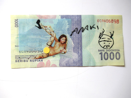 Banconota araki originale - a),