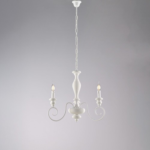 Lampadario classico legno e - lampadario,