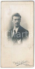 1919 VOGHERA Ritratto di giovane uomo *Foto Vittorio CICALA 7x15 cm