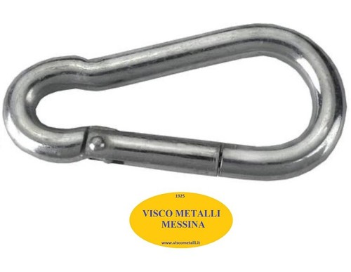 Moschettone pompiere inox 316 - pompiere,