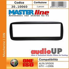 MASCHERINA AUTORADIO 1 DIN