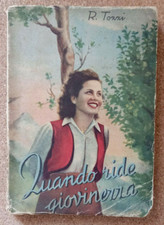 LIBRO Romanzo QUANDO RIDE