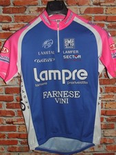 LAMPRE SANTINI MAGLIA BICI CICLISMO SHIRT MAILLOT CYCLISM tg. L