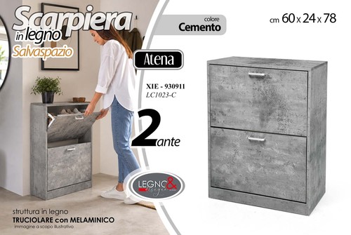Scarpiera ante legno - 2,