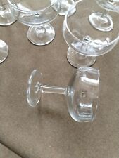 n.8 coppe champagne in cristallo mai usate