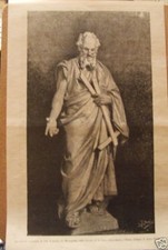 INCISIONE - LA STATUA DI SAN TOMMASO DI MACCAGNANI