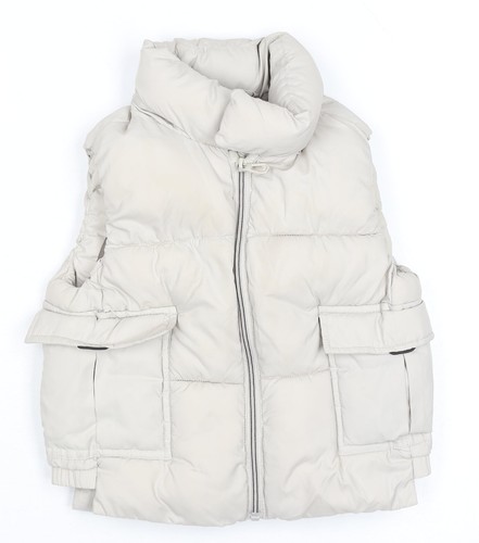 Gilet trapuntato senza maniche
