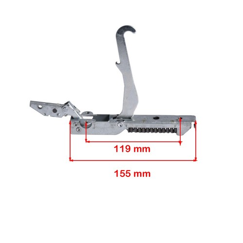 Kit pezzi cerniera destra - 4,
