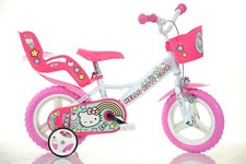 BICI BICICLETTA BAMBINA3 4 5 ANNI BIMBA HELLO KITTY- 12"- 124RL-HK2