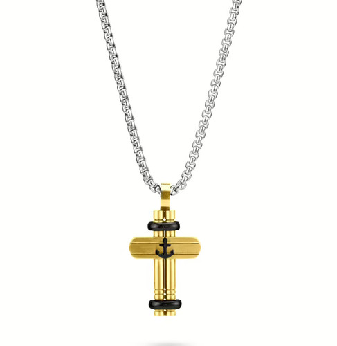 Collana boccadamo uomo acciaio - collana,
