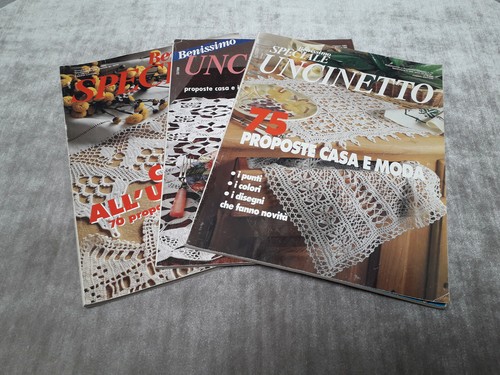 Lotto riviste uncinetto - lotto,