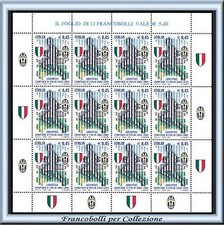 2005 Repubblica Scudetto Juventus Campione Italia 2004-05 Minifoglio Calcio Juve