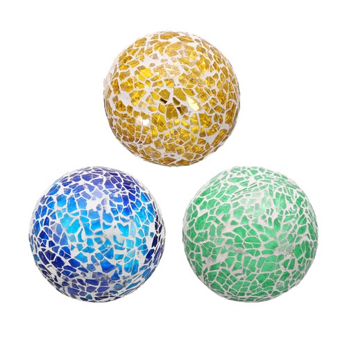3pcs sfere vetro decorativo - sfere, di