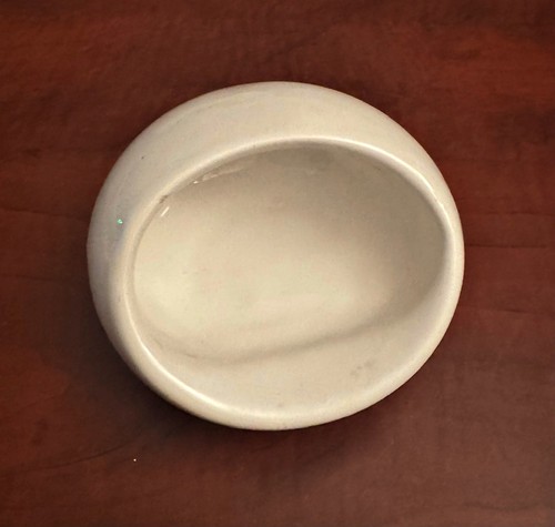 Posacenere ceramica bianco - posacenere,