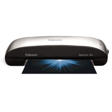 Fellowes Plastificatrice Spectra A4 Laminator Grigia+Kit 10 Pouches