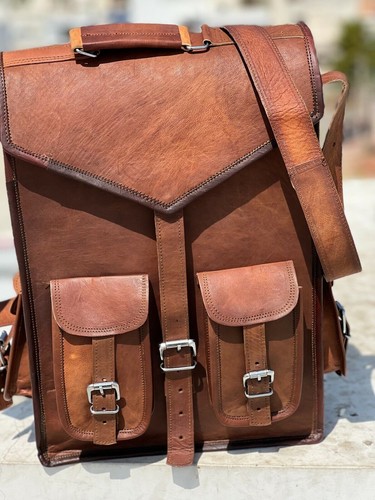 Zaino vintage vera pelle - vera,