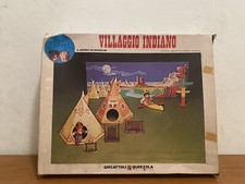 IL MONDO DEI MIGNOLINI villaggio indiano Fiammiferino giocattoli Querzola